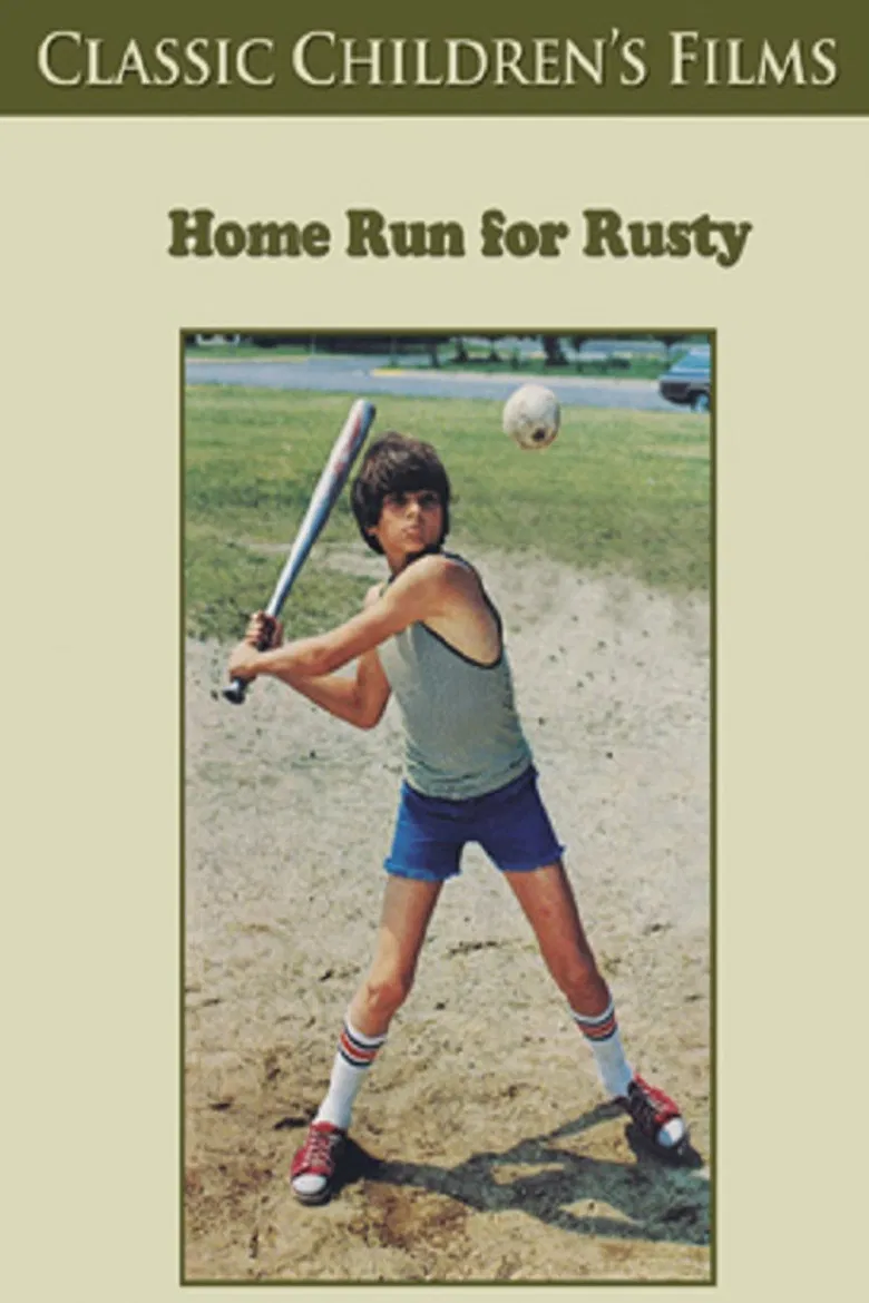 Home Run for Rusty poster background