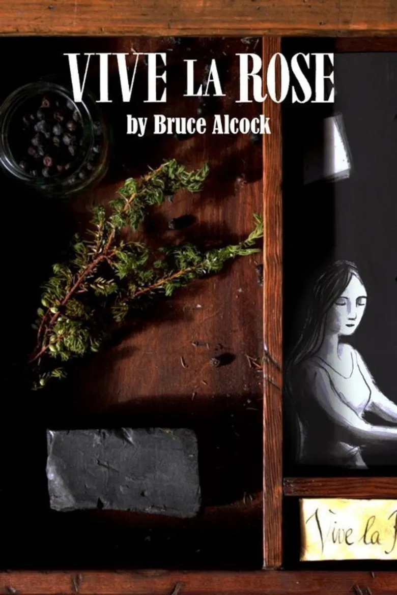 Vive la rose poster background