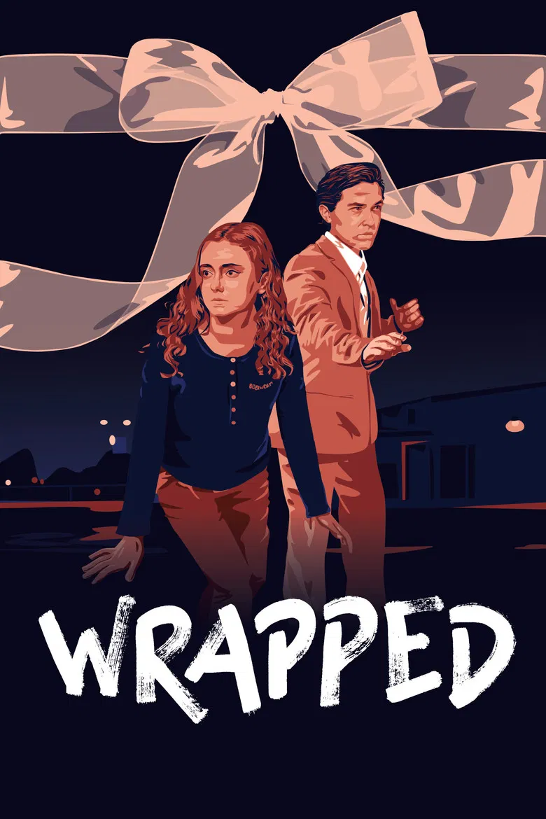 Wrapped poster background