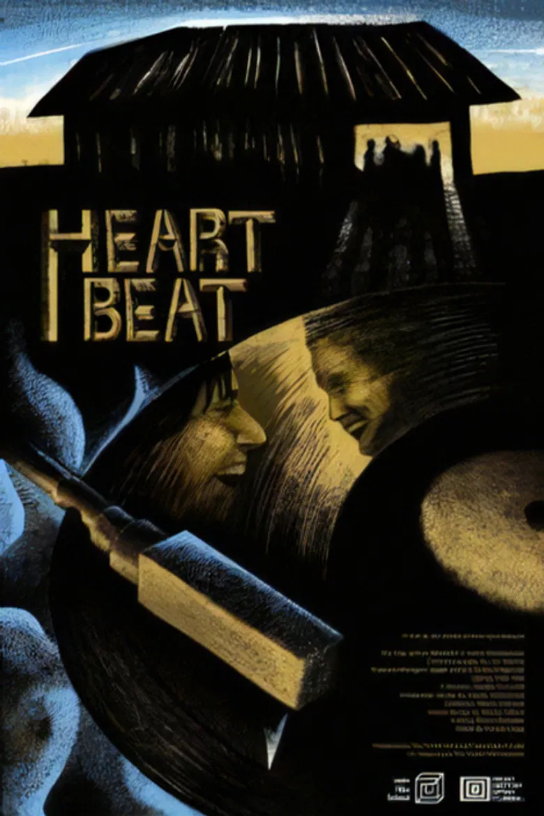 Heartbeat poster background