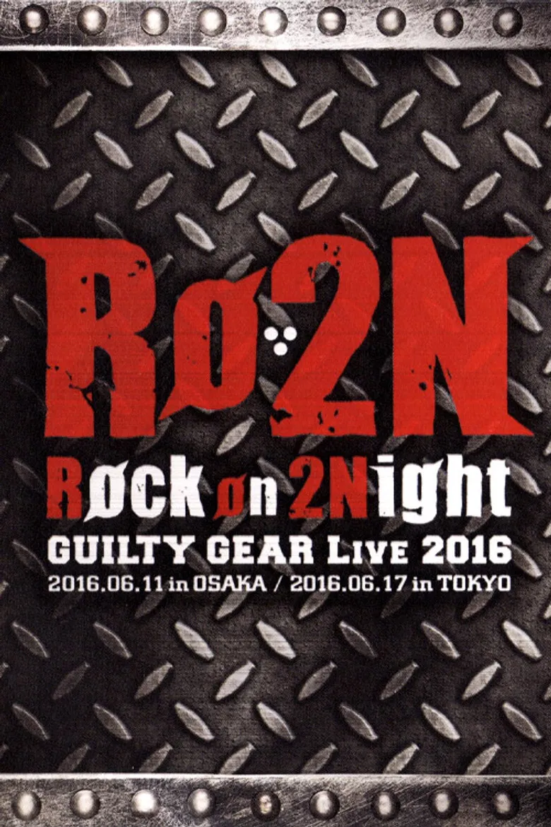 Røckon2 Night -Guilty Gear Live 2016- poster background