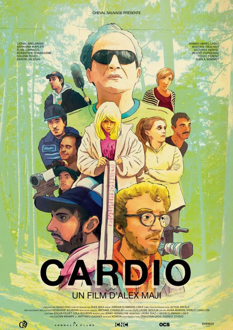 Cardio poster background