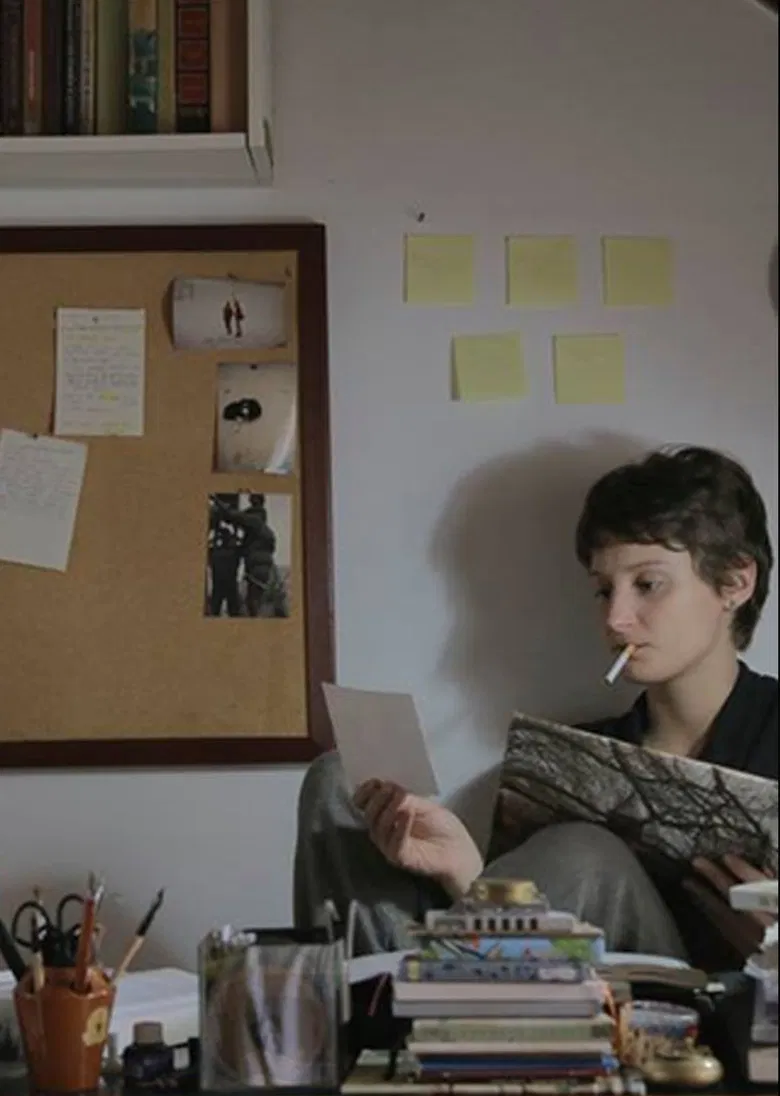 Desfragmento poster background