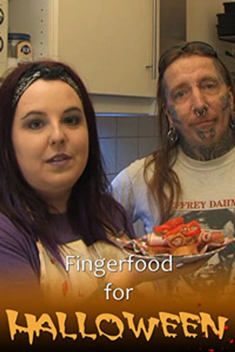 FINGERFOOD FOR HALLOWEEN poster background