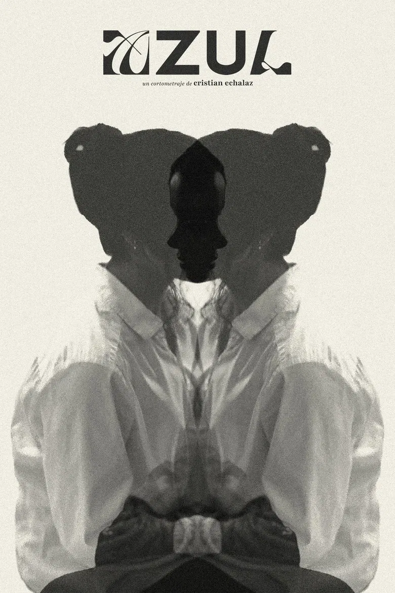 Azul poster background