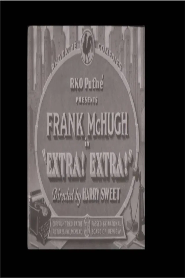 Extra! Extra! poster background