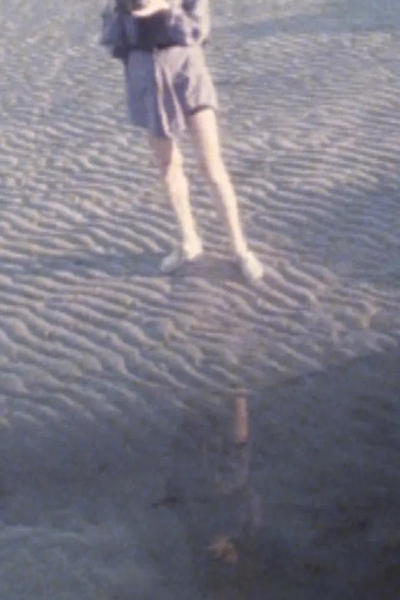 August Moon and Sea poster background