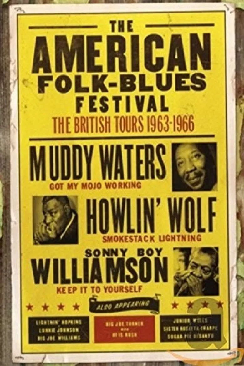 The American Folk Blues Festival: The British Tours 1963-1966 poster background