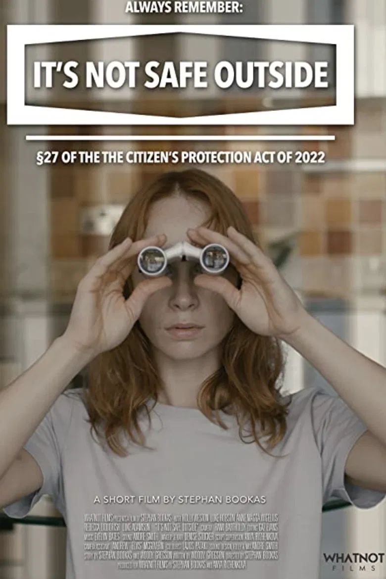 It’s Not Safe Outside poster background