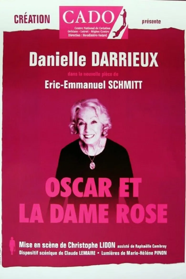 Oscar et la dame Rose poster background