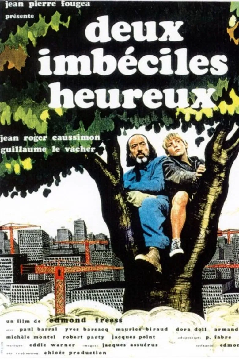 Deux imbéciles heureux poster background
