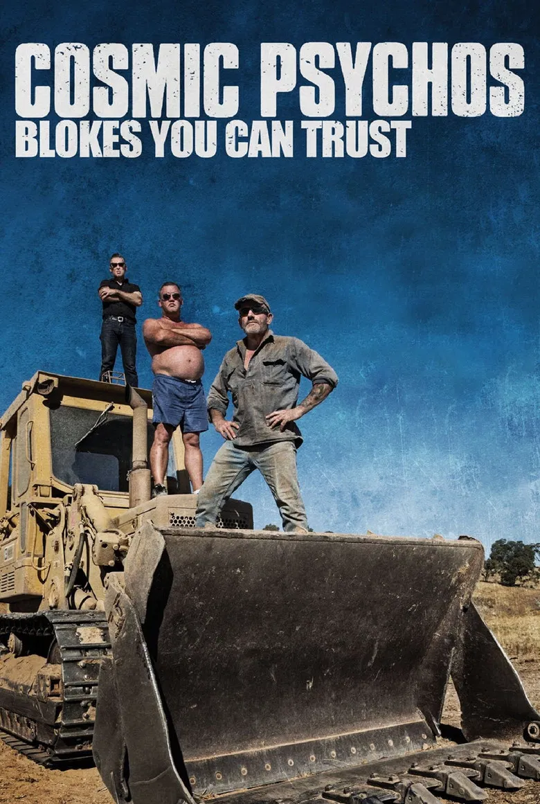 Cosmic Psychos: Blokes You Can Trust poster background