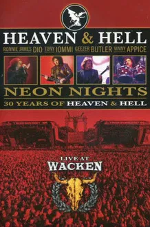 Heaven & Hell: Neon Nights - 30 Years of Heaven & Hell poster background