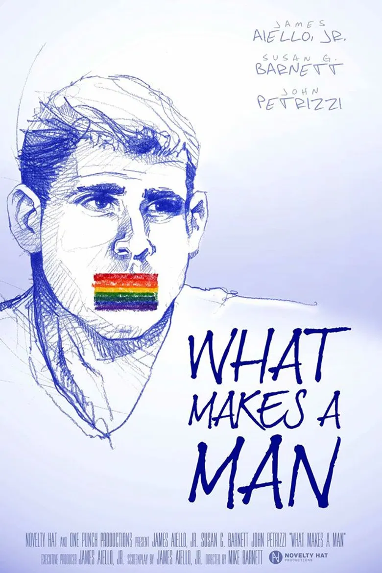 What Makes a Man poster background