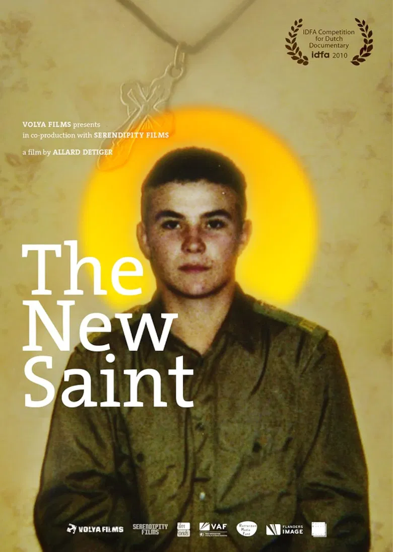 The New Saint poster background
