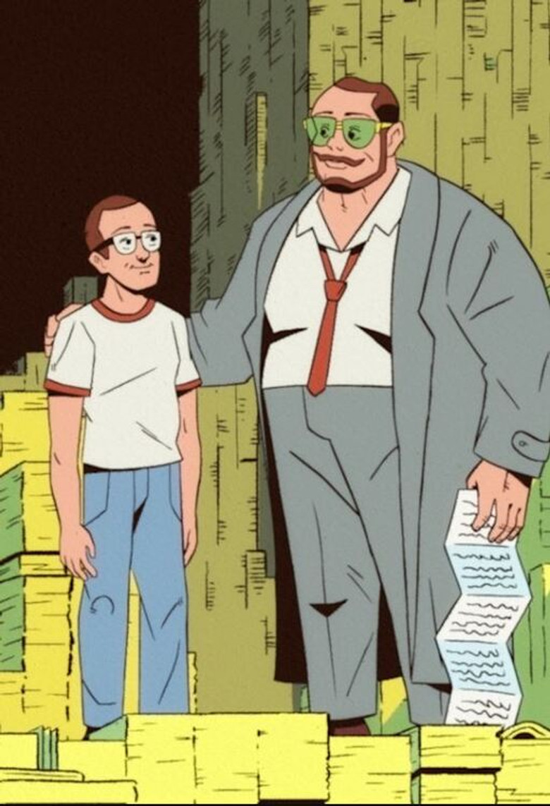 HBO backstories - WATCHMEN poster background