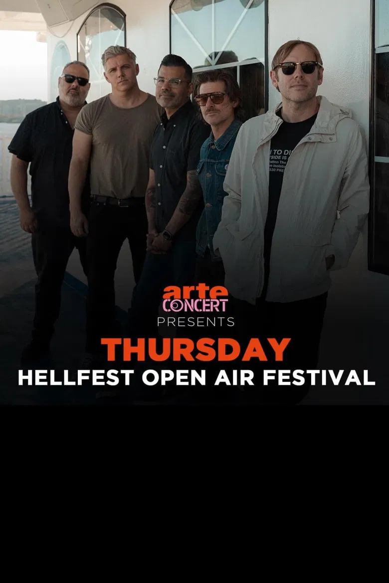 Thursday - Hellfest 2024 poster background