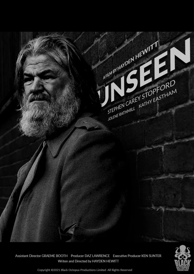 Unseen poster background