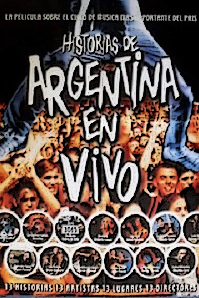 Histories from Argentina En Vivo poster background