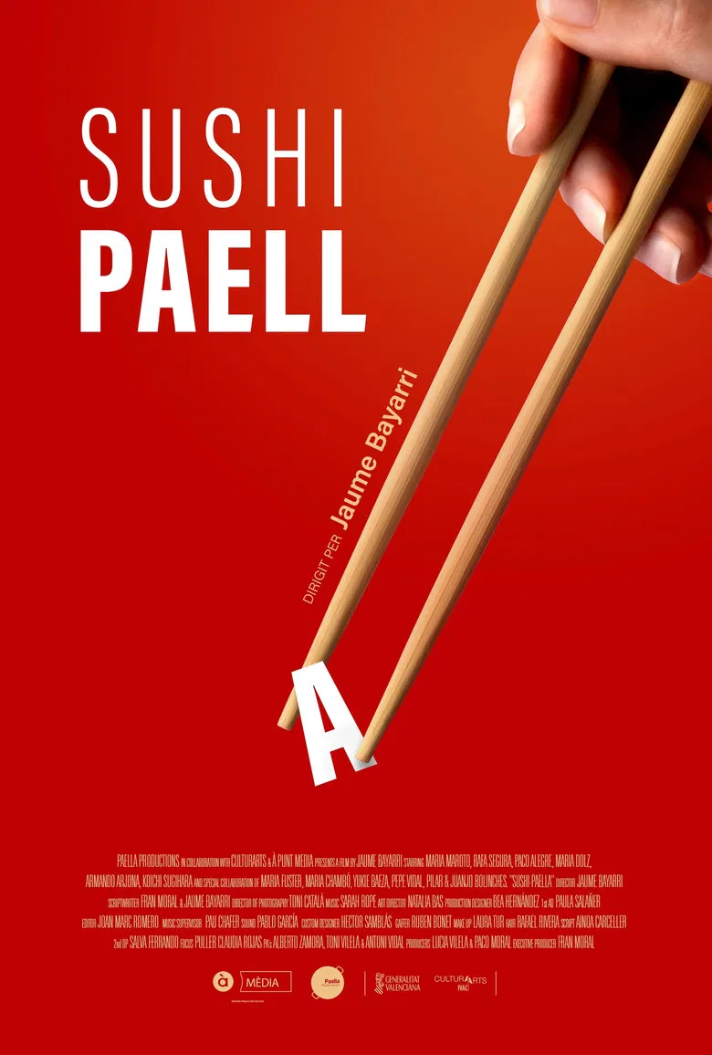 Sushi Paella poster background