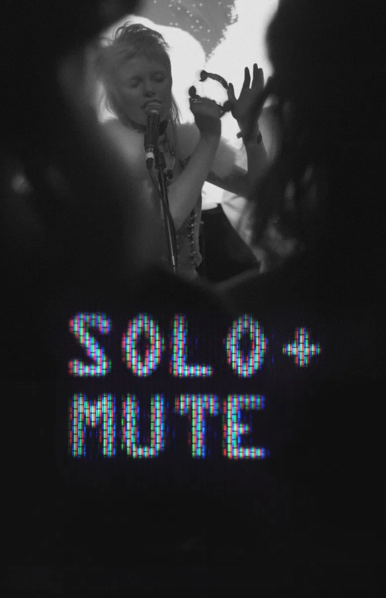 SOLO + MUTE poster background