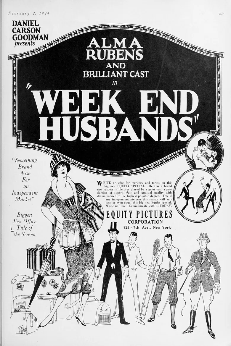 Week End Husbands poster background