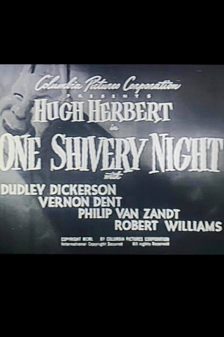 One Shivery Night poster background