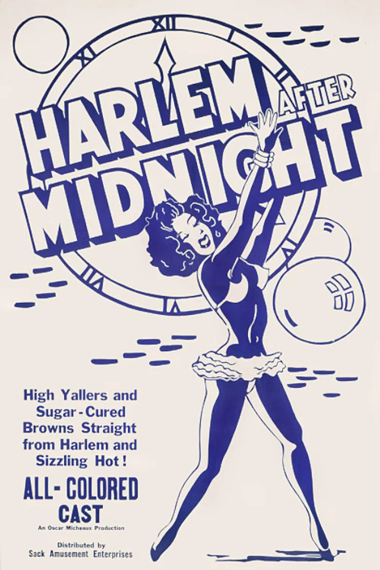 Harlem After Midnight poster background