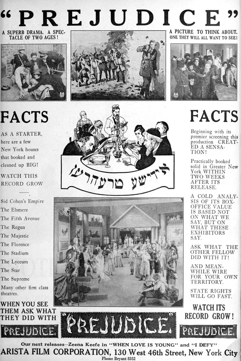 Prejudice poster background