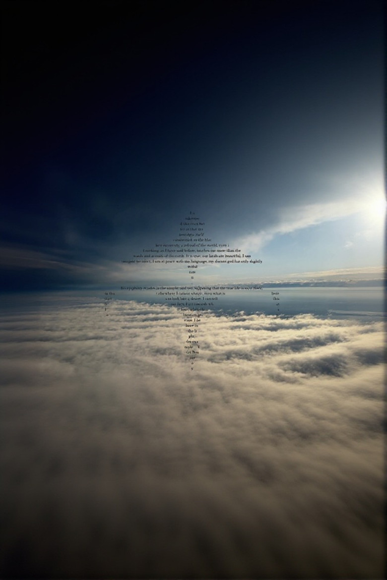 He Who Wears Faces on His Ears poster background