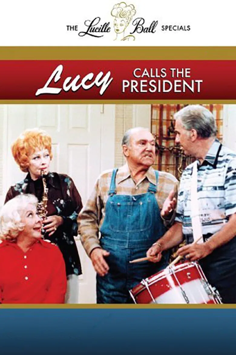 Lucy Calls the President poster background