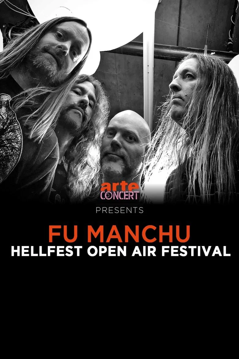 Fu Manchu - Hellfest 2024 poster background