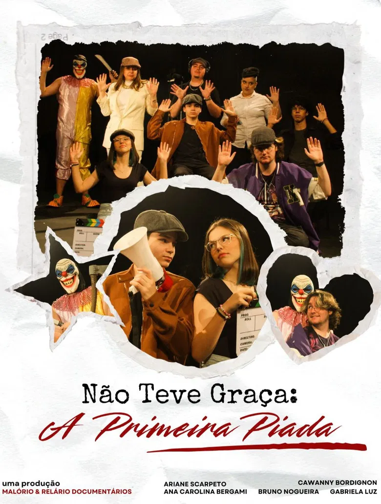 Não foi engraçada: A primeira piada poster background