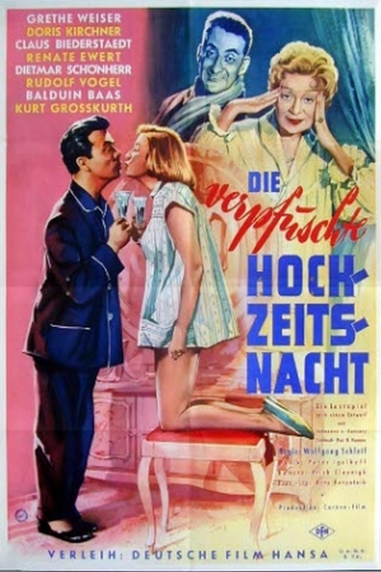 Die verpfuschte Hochzeitsnacht poster background