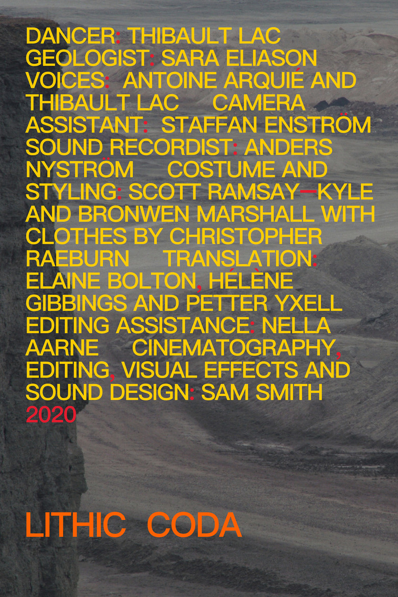 Lithic Coda poster background