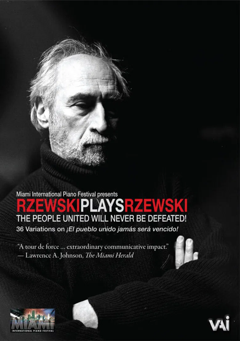 Rzewski Plays Rzewski poster background