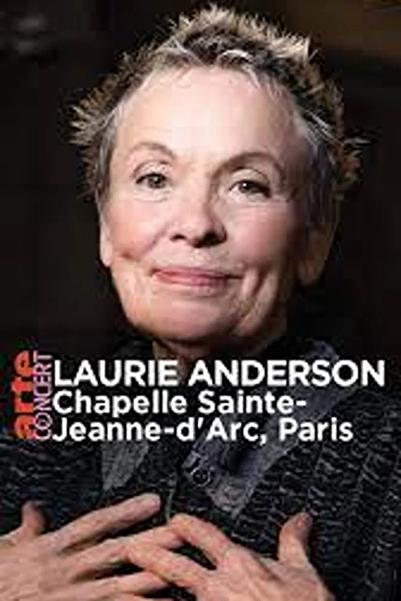 Laurie Anderson Saint Joan of Arc Basilica, Paris poster background