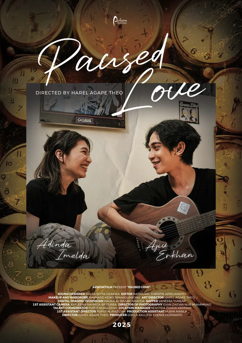 Paused Love poster background