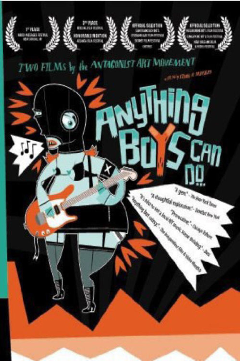 Anything Boys Can Do poster background
