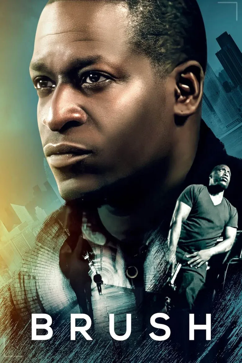 Brush poster background