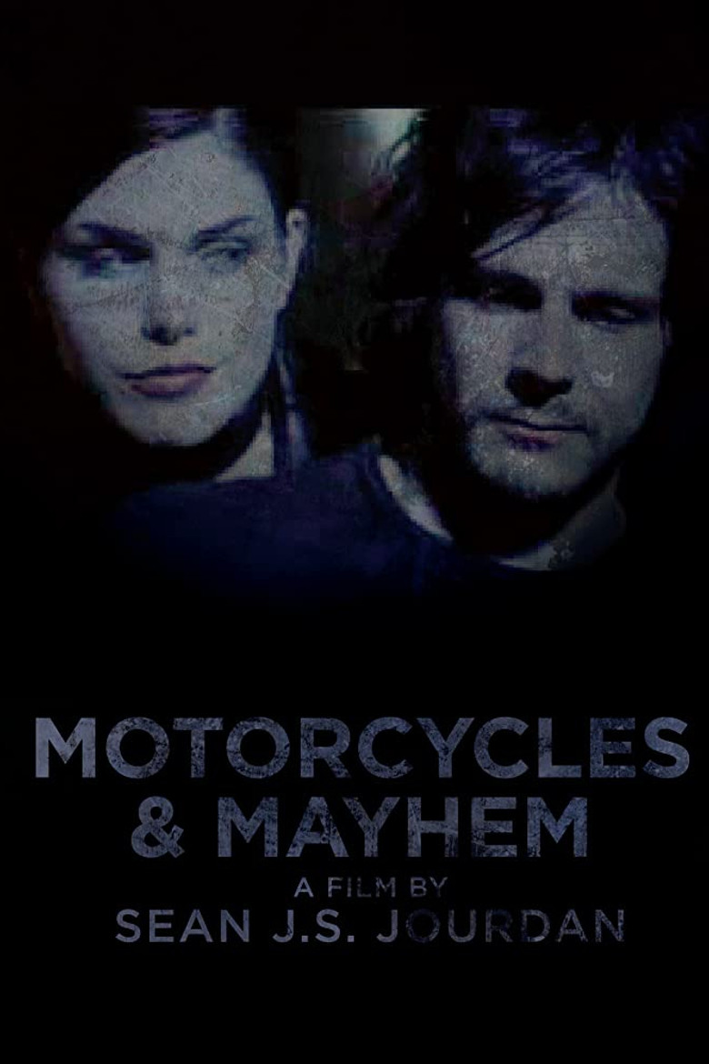 Motorcycles & Mayhem poster background