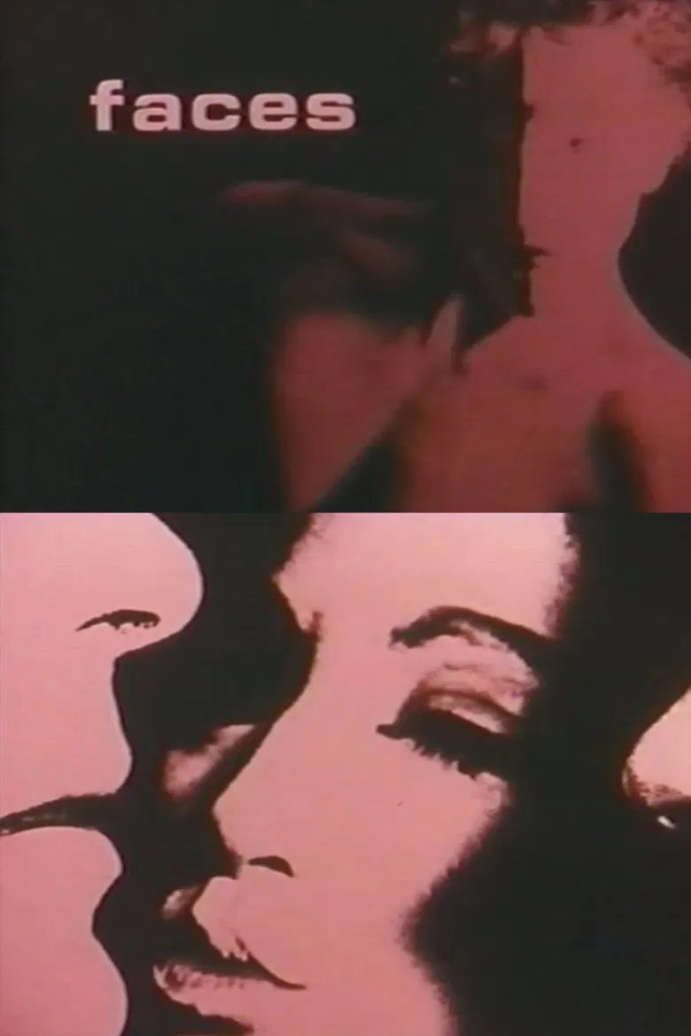 Faces poster background