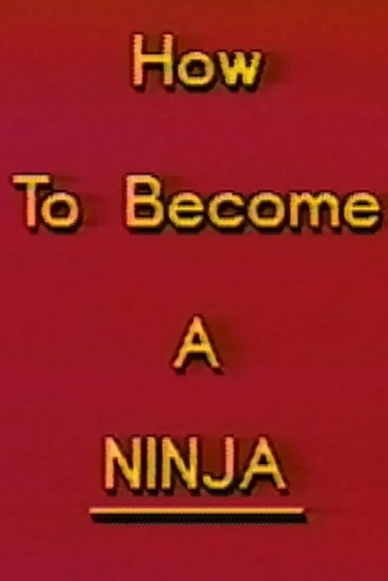 How to Become a Ninja poster background