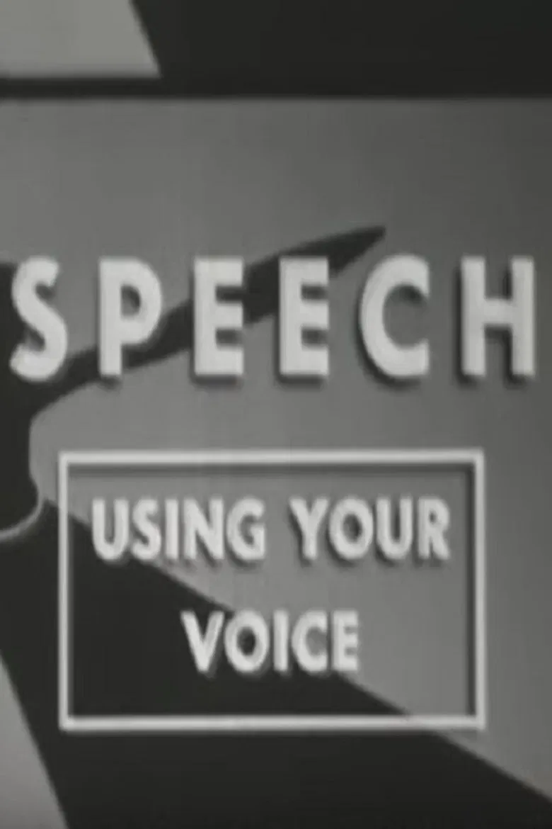 Speech: Using Your Voice poster background