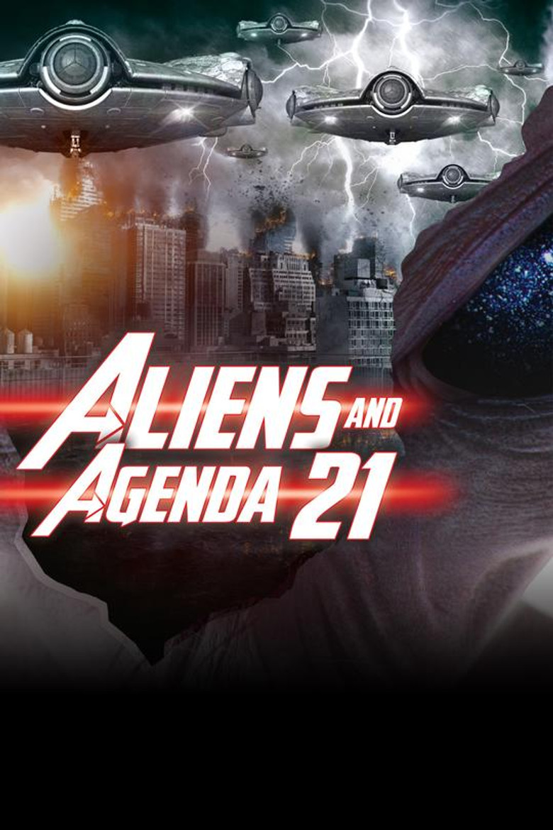 Aliens and Agenda 21 poster background