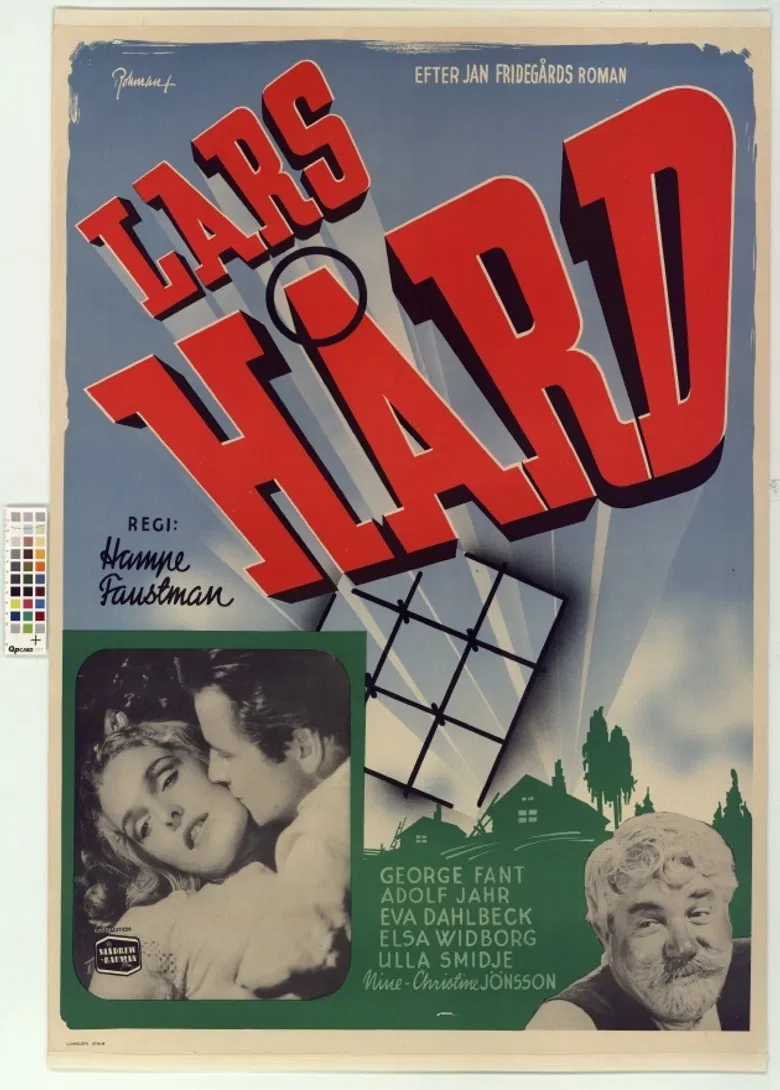 Lars Hård poster background