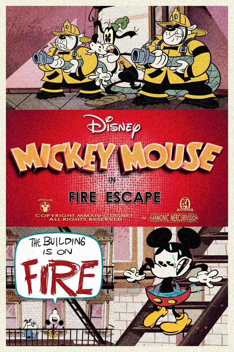 Fire Escape poster background