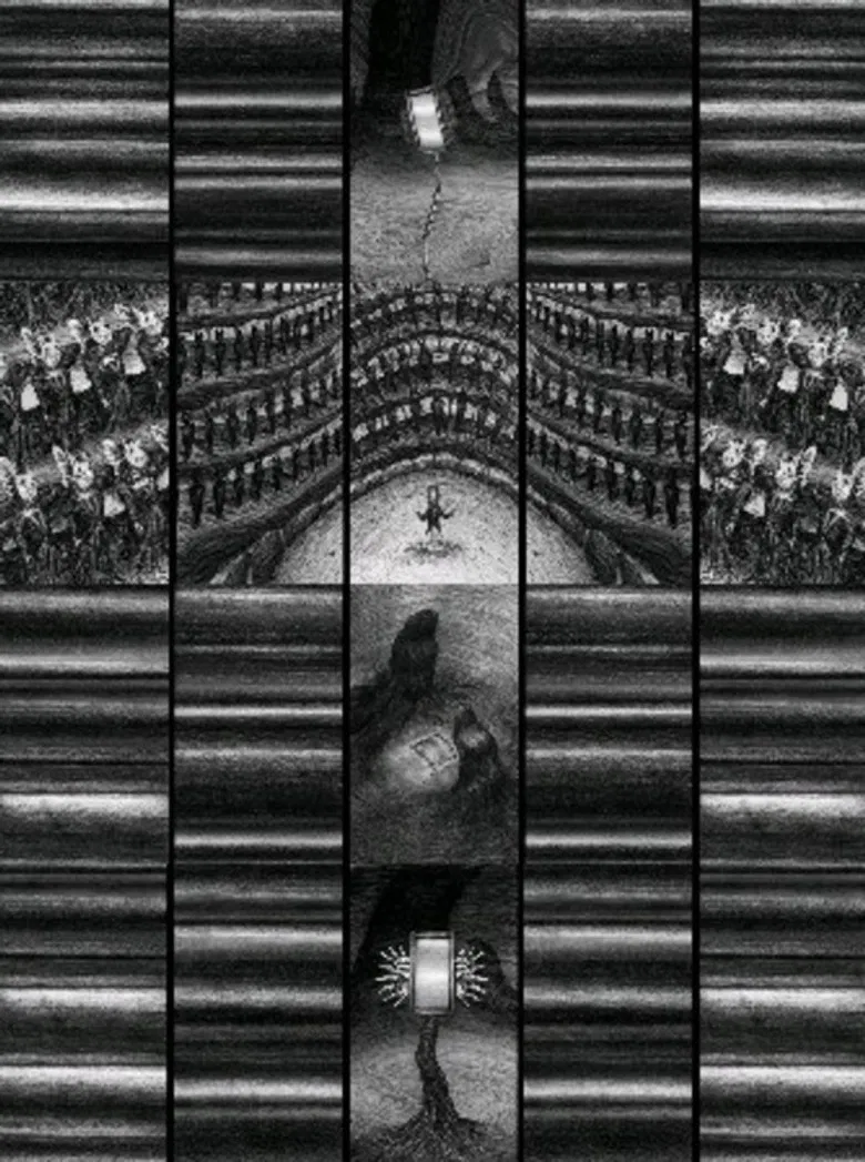 Ritual of Cathode Ray Tube poster background