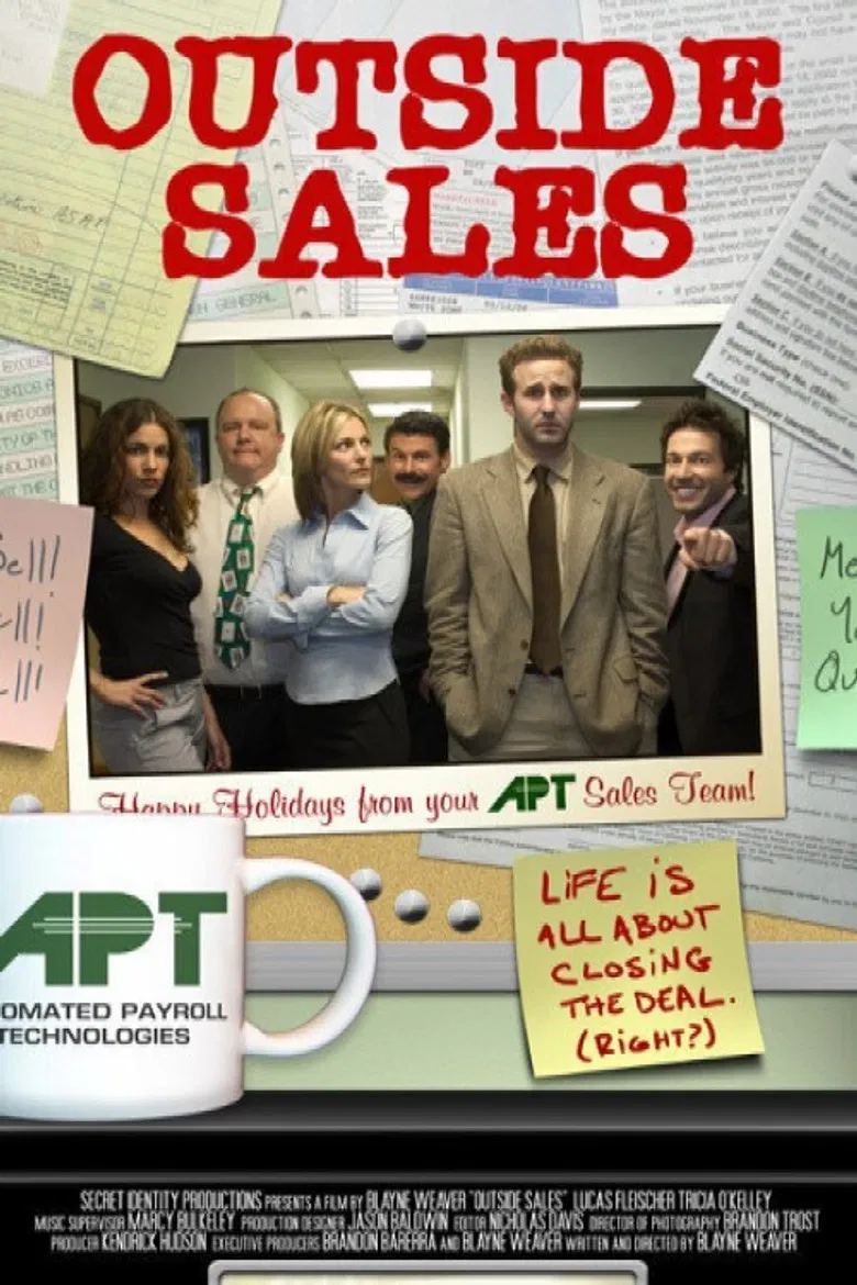 Outside Sales poster background