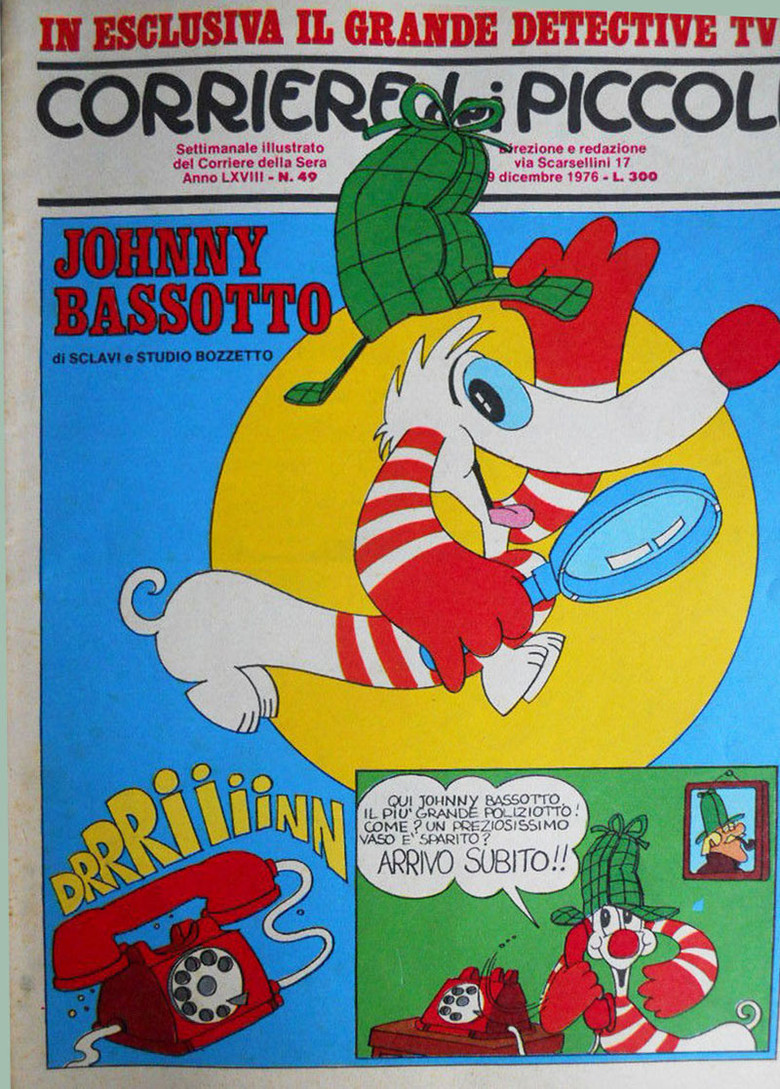 Johnny Bassotto (SIGLA TV "ANTEPRIMA DI CHI?") poster background